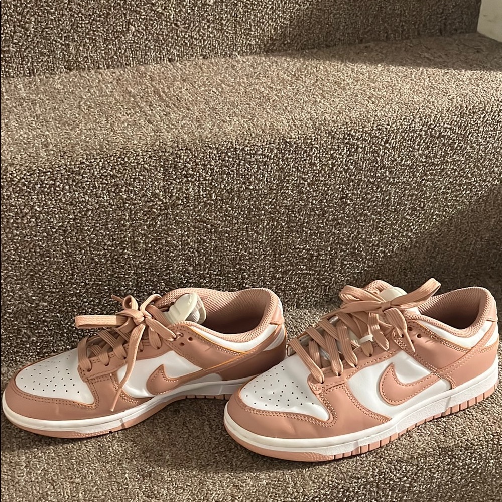Nike Rose gold dunks